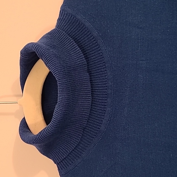 Style & Co xl stretchy blue turtle neck sweater. - Picture 2 of 8